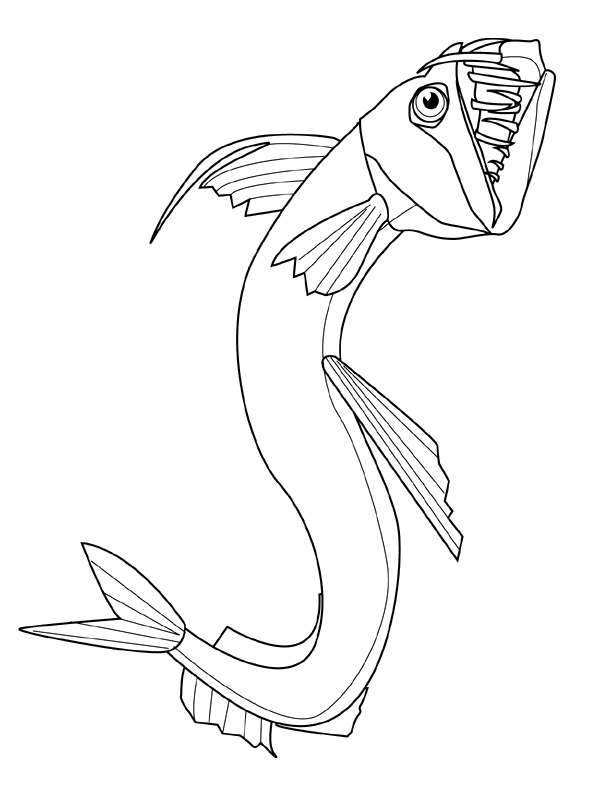 Fish coloring pages