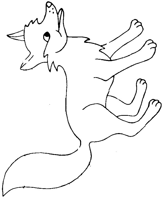 Fox coloring pages