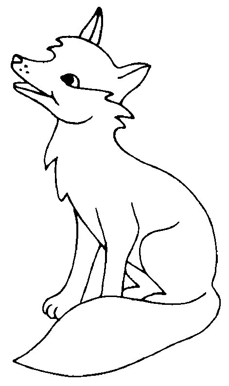 Fox coloring pages