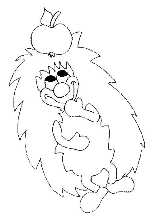 Hedgehog coloring pages