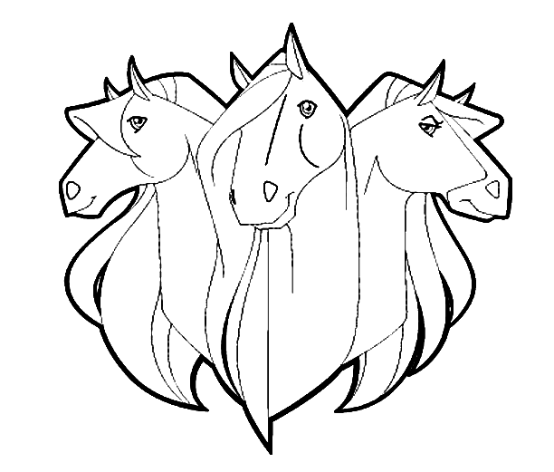 Horse coloring pages