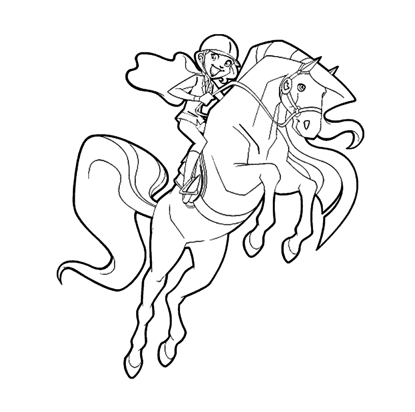 Horse coloring pages