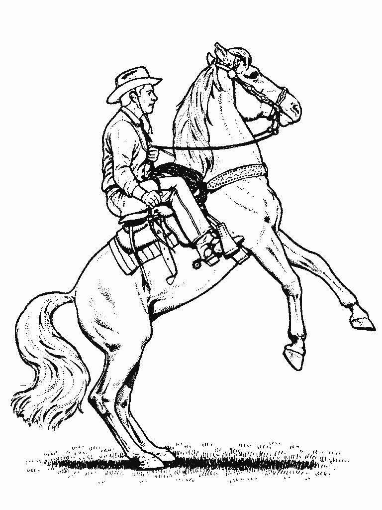 Horse coloring pages