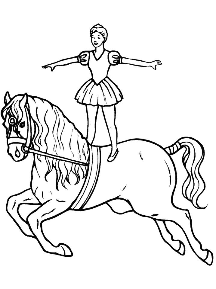 Horse coloring pages