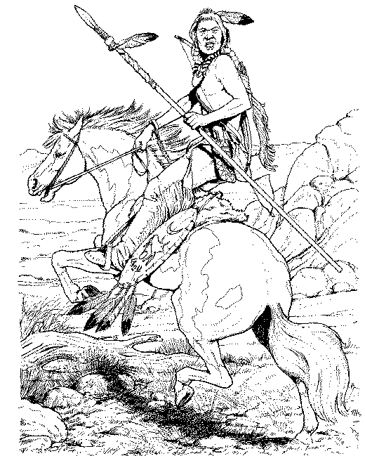 Horse coloring pages