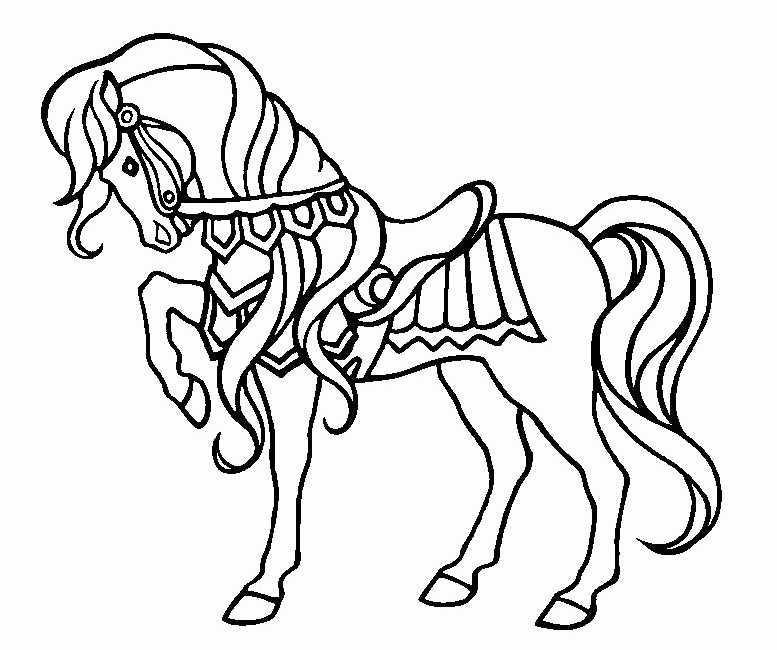 Horse coloring pages