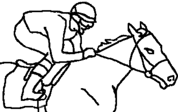 Horse coloring pages