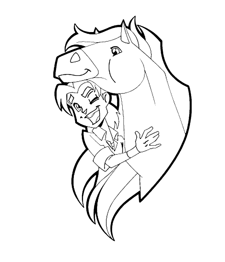 Horse coloring pages