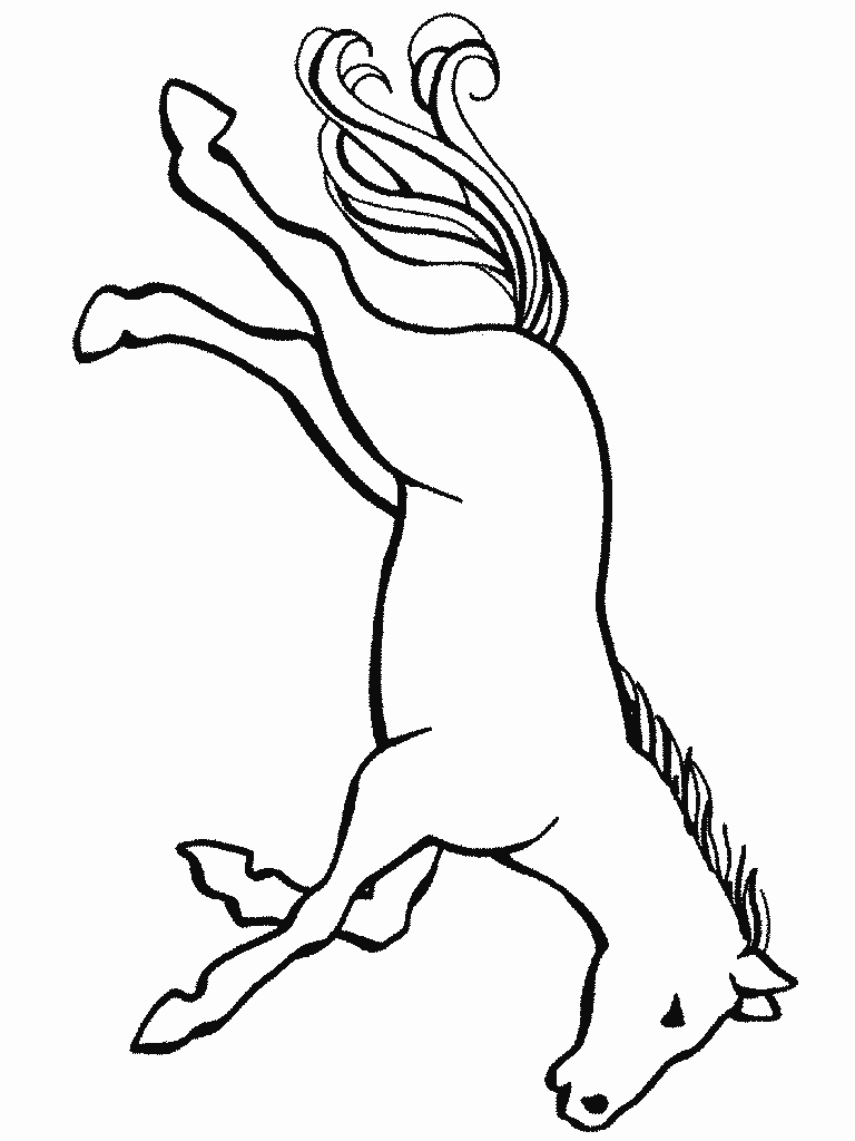 Horse coloring pages