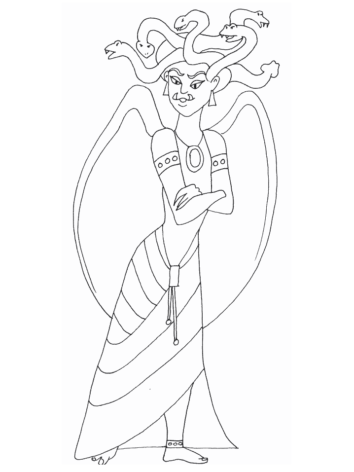 Monsters coloring pages