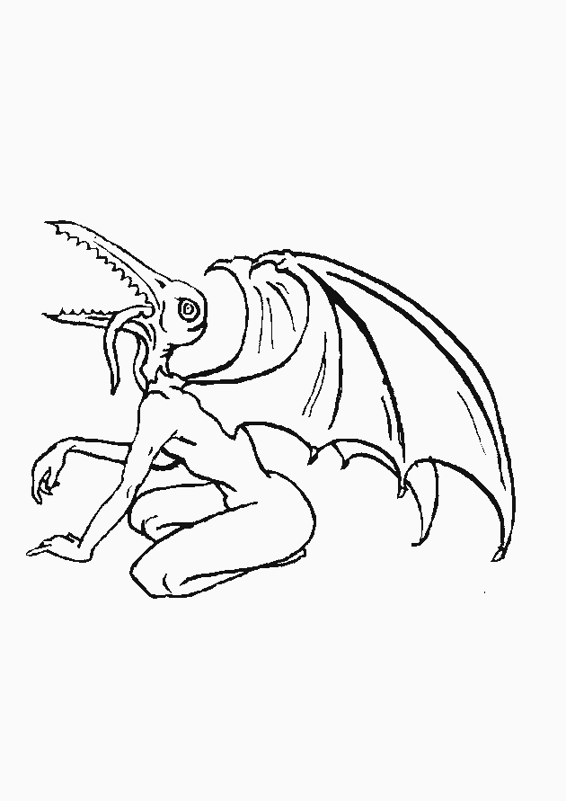 Monsters Coloring Pages
