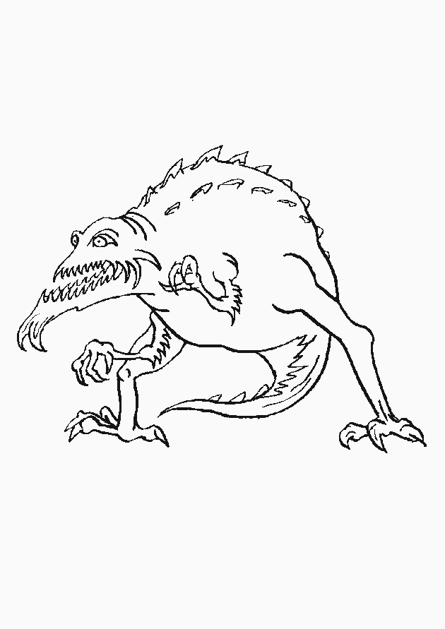 Monsters coloring pages