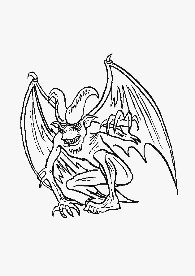 Monsters coloring pages