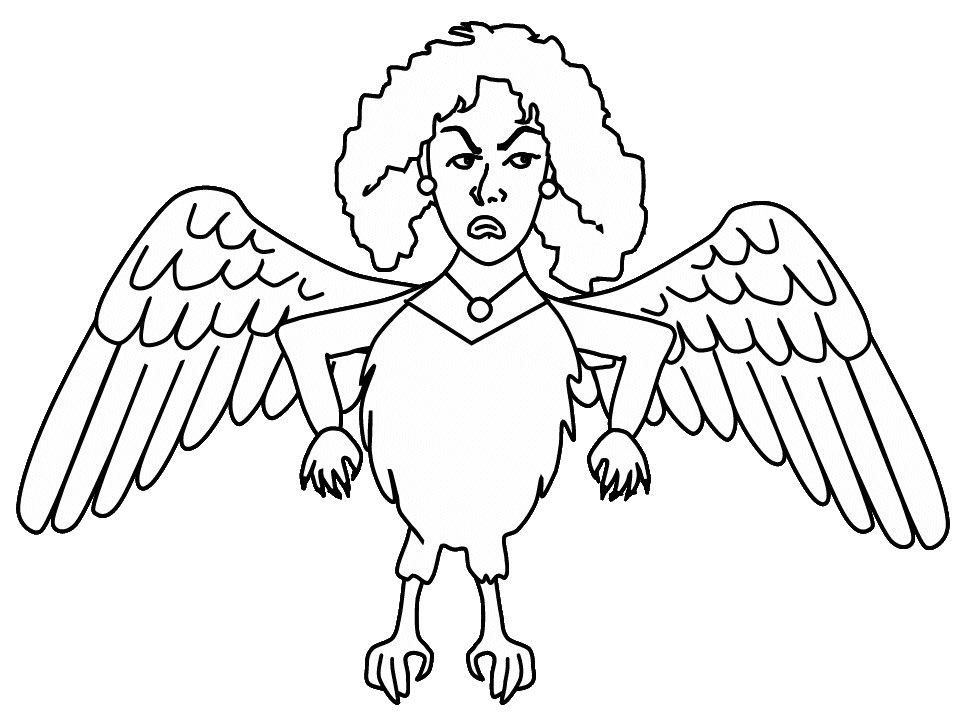 Monsters coloring pages