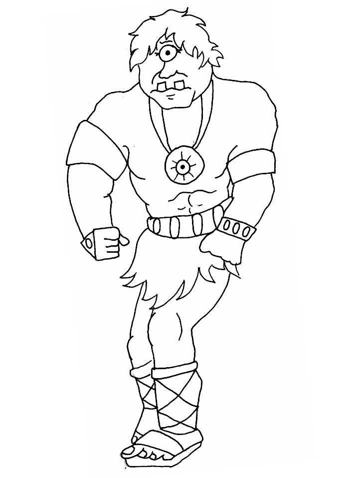 Monsters coloring pages