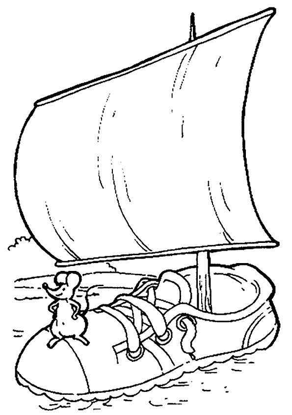 Mouse coloring pages