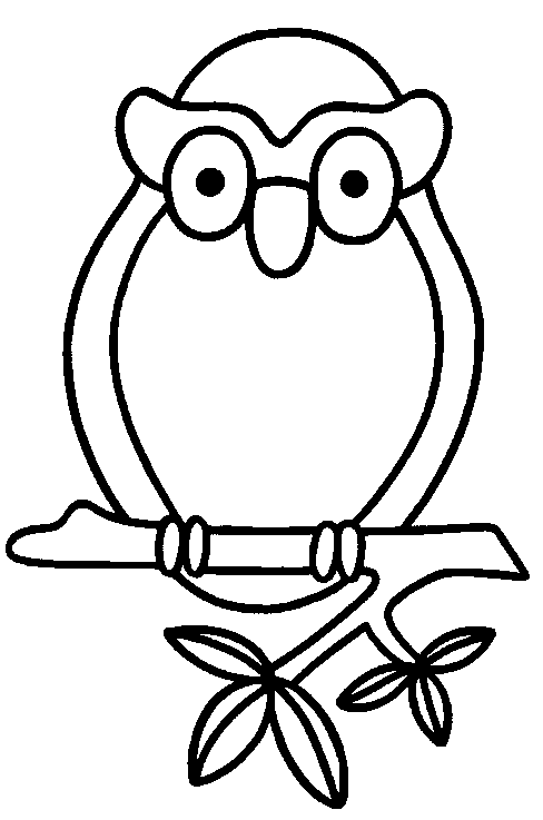 Owl coloring pages