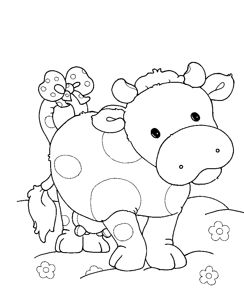 Coloring Page Pig Animal Coloring Pages 0