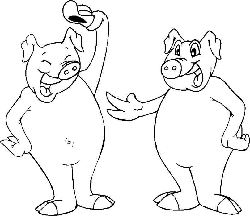 Pig coloring pages