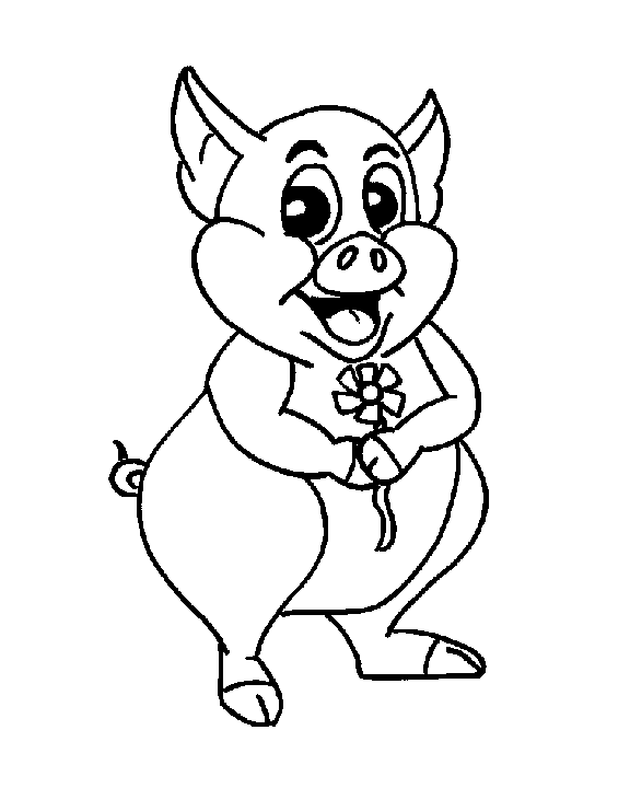 Pig coloring pages