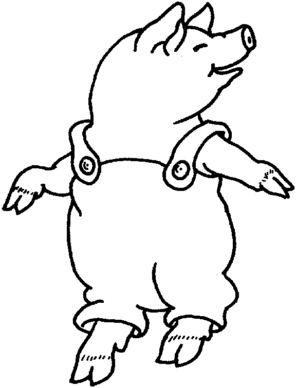 Pig coloring pages