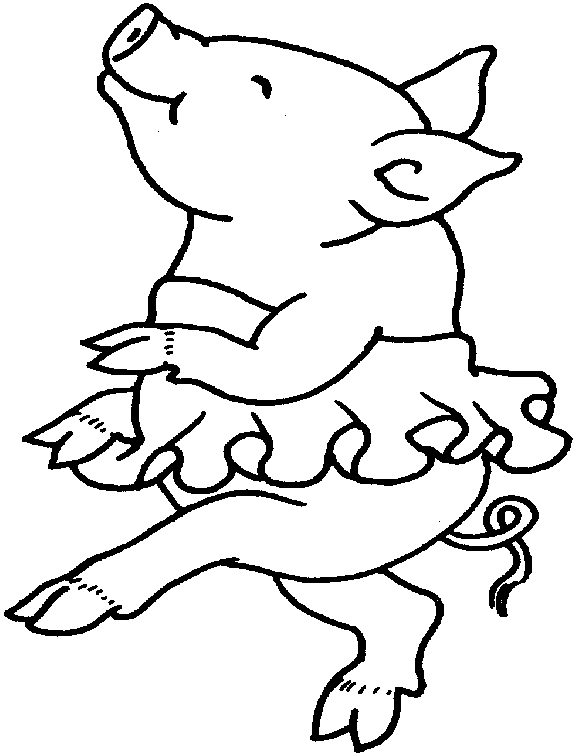 Pig coloring pages