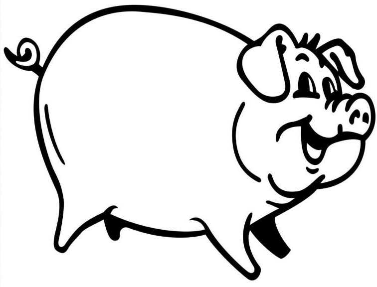 Pig coloring pages