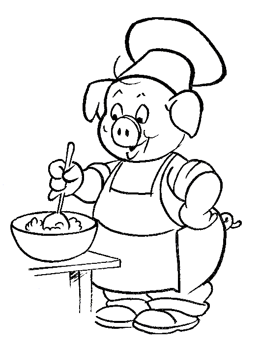 Pig coloring pages