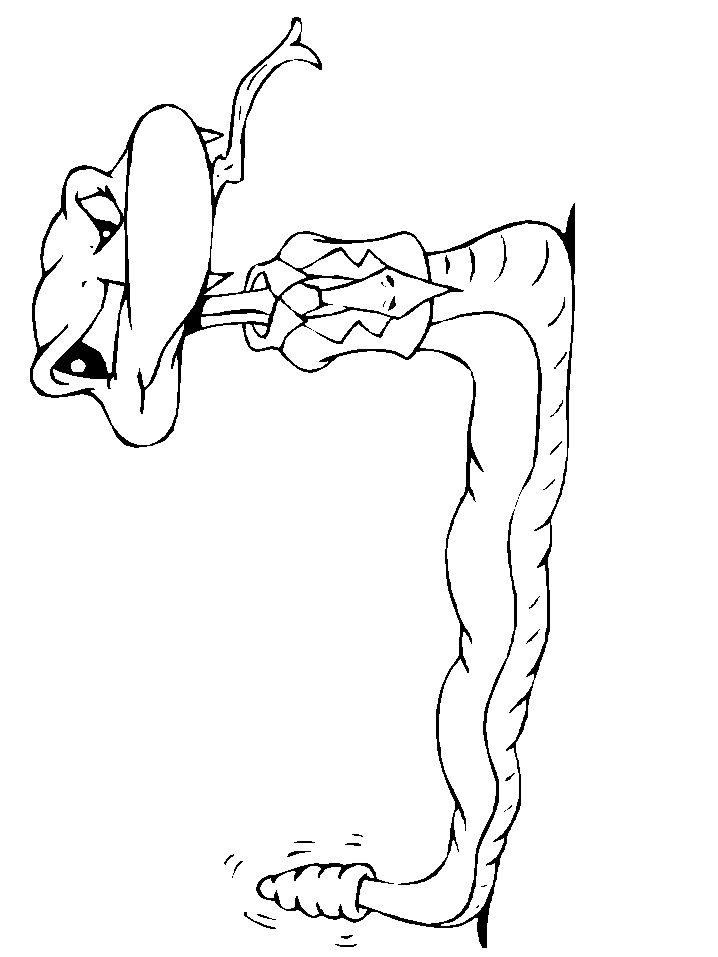 Snakes coloring pages