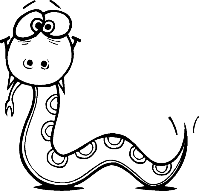 Snakes coloring pages