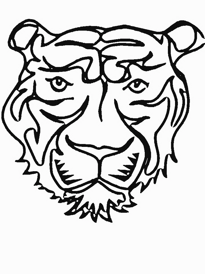 Tiger coloring pages