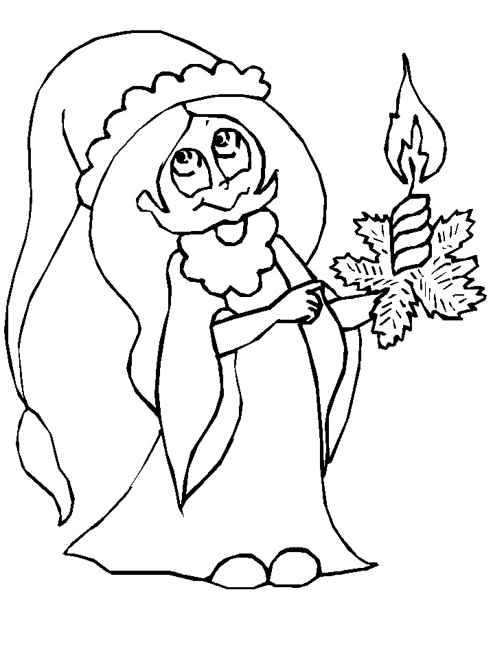 Christmas bible coloring pages