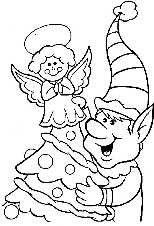 Christmas eleven coloring pages