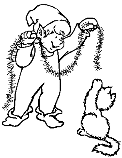 Christmas eleven coloring pages