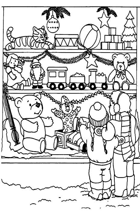 Christmas other coloring pages