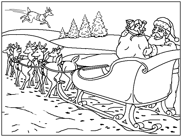 Christmas sled