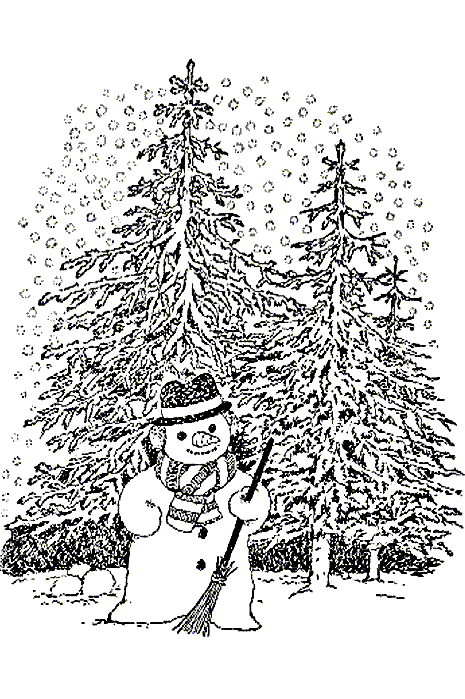 Christmas snowman