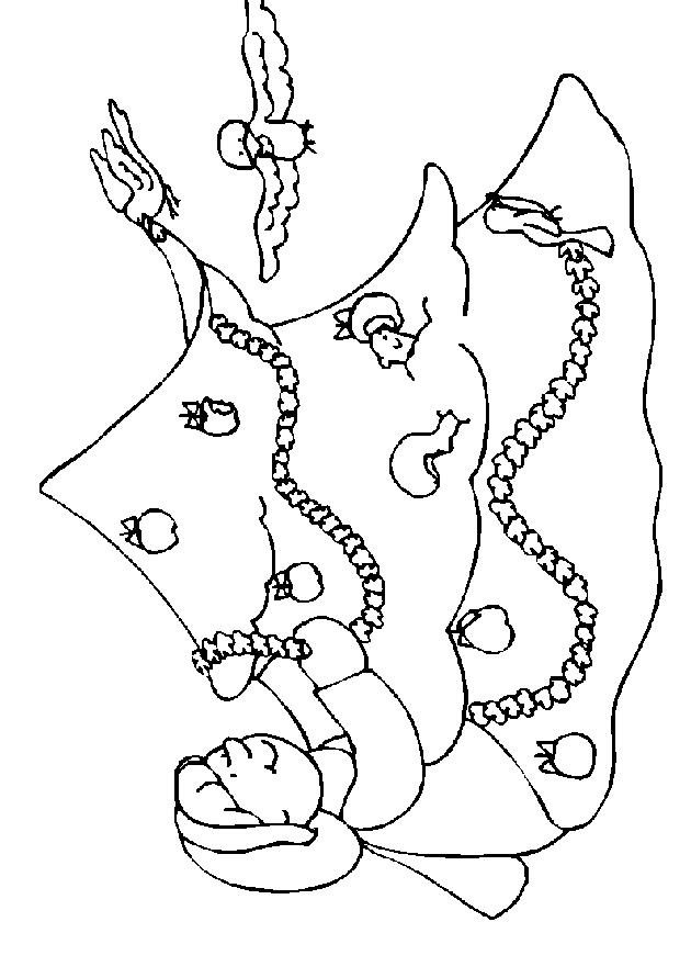 Christmas tree coloring pages