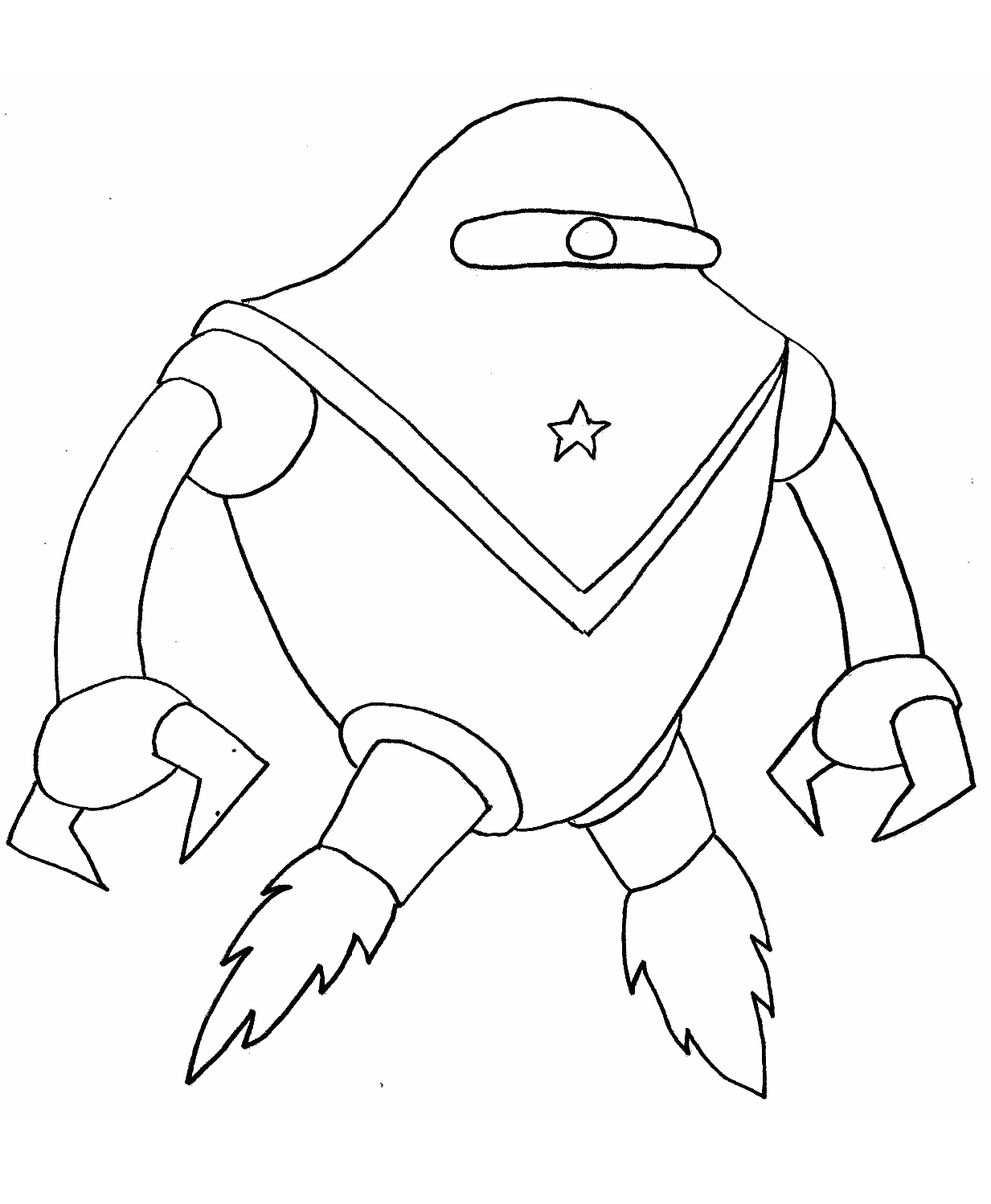 Alien coloring pages