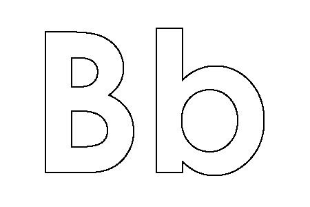 Alphabet coloring pages