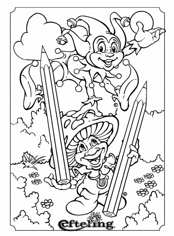 Amusement park coloring pages