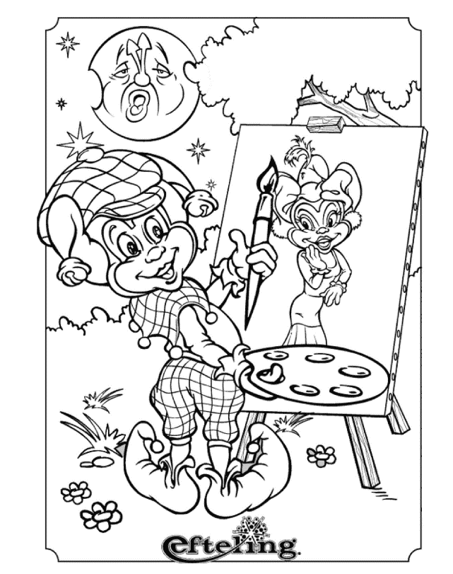 Amusement park coloring pages