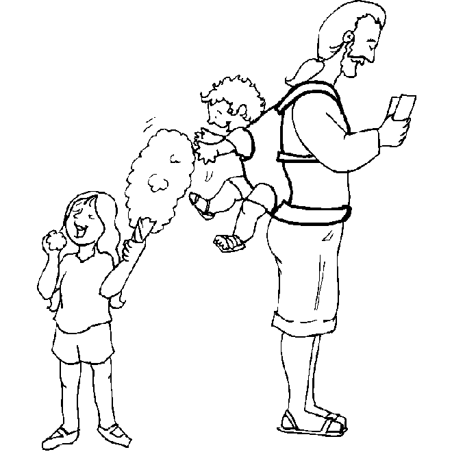 Amusement park coloring pages