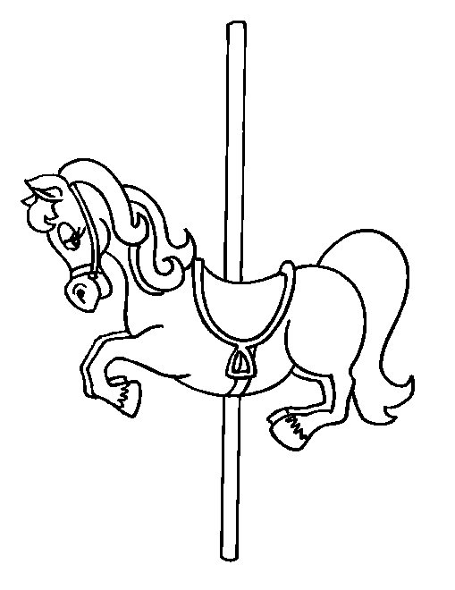 Amusement park coloring pages