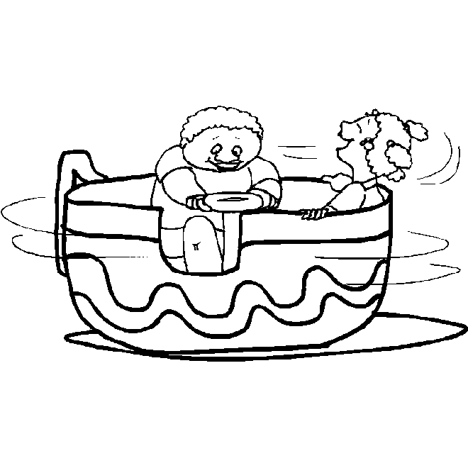 Amusement park coloring pages