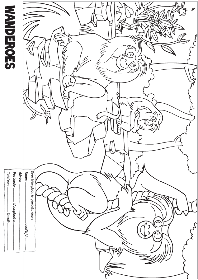 Animals coloring pages