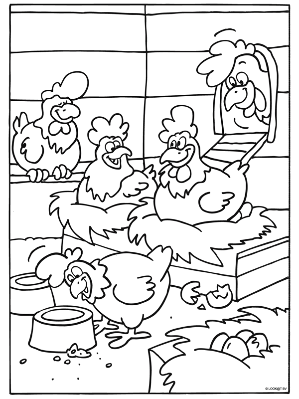 Animals coloring pages