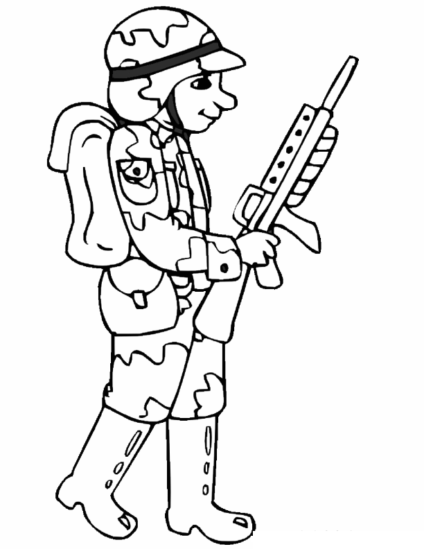 Army Dog Coloring Pages Coloring Page Army PicGifscom