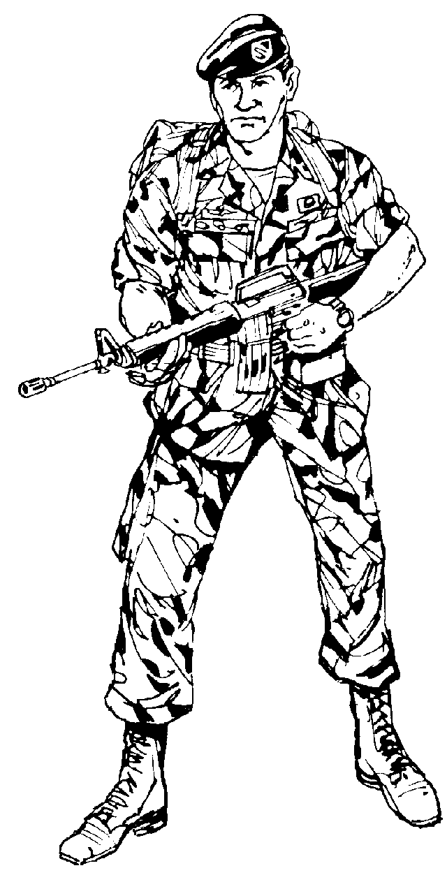 Army coloring pages