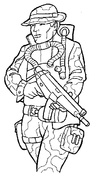 Army coloring pages